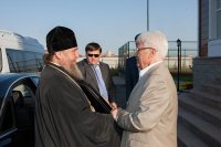 2-Члены Синода Православной Церкви Казахстана встретились с Чрезвычайным и Полномочным послом России в Казахстане