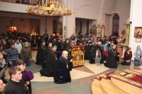 6-Чин прощения в Свято-Андреевском кафедральном соборе города Усть-Каменогорск