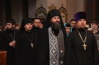 11-Чин прощения в Свято-Андреевском кафедральном соборе города Усть-Каменогорск