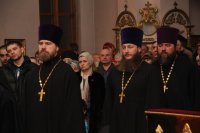13-Чин прощения в Свято-Андреевском кафедральном соборе города Усть-Каменогорск