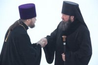 1-Усть-Каменогорск встретил мощи святого мученика Вонифатия