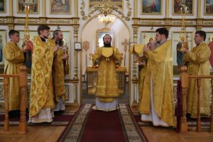 Служение епископа Амфилохия в неделю 8-ю по Пятидесятнице