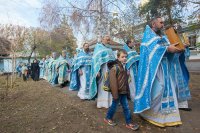 33-Епископ Амфилохий сослужил Главе Православной Церкви Казахстана в день празднования Казанской иконы Божией Матери