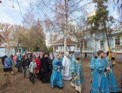 34-Епископ Амфилохий сослужил Главе Православной Церкви Казахстана в день празднования Казанской иконы Божией Матери