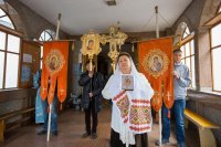 36-Епископ Амфилохий сослужил Главе Православной Церкви Казахстана в день празднования Казанской иконы Божией Матери