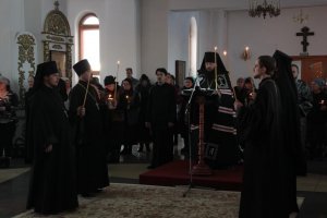Чтение Великого покаянного канона в среду первой седмицы Великого поста