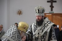 1-Служение епископа Амфилохия в среду первой седмицы Великого поста