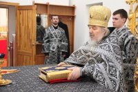 2-Служение епископа Амфилохия в среду первой седмицы Великого поста