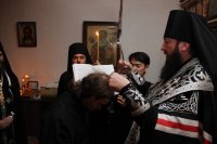 7-Епископ Амфилохий совершил иноческий постриг в Свято-Троицком мужском монастыре