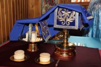 20-Похвала Пресвятой Богородицы. Преосвященный епископ Амфилохий совершил богослужение в Свято-Покровском храме г.Усть-Каменогорска по случаю 10-летия со дня его открытия
