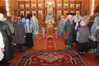 37-Похвала Пресвятой Богородицы. Преосвященный епископ Амфилохий совершил богослужение в Свято-Покровском храме г.Усть-Каменогорска по случаю 10-летия со дня его открытия