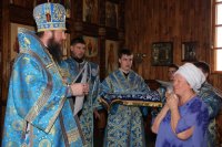 40-Похвала Пресвятой Богородицы. Преосвященный епископ Амфилохий совершил богослужение в Свято-Покровском храме г.Усть-Каменогорска по случаю 10-летия со дня его открытия
