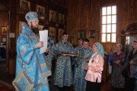41-Похвала Пресвятой Богородицы. Преосвященный епископ Амфилохий совершил богослужение в Свято-Покровском храме г.Усть-Каменогорска по случаю 10-летия со дня его открытия
