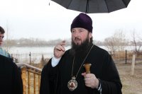 46-Похвала Пресвятой Богородицы. Преосвященный епископ Амфилохий совершил богослужение в Свято-Покровском храме г.Усть-Каменогорска по случаю 10-летия со дня его открытия