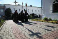 3-Епископ Усть-Каменогорский и Семипалатинский Амфилохий принял участие в торжествах в память 150-летия со дня блаженной кончины святого праведного Феодора, старца Томского