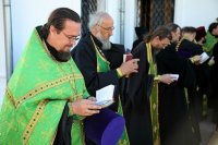 8-Епископ Усть-Каменогорский и Семипалатинский Амфилохий принял участие в торжествах в память 150-летия со дня блаженной кончины святого праведного Феодора, старца Томского