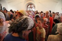16-Епископ Усть-Каменогорский и Семипалатинский Амфилохий принял участие в торжествах в память 150-летия со дня блаженной кончины святого праведного Феодора, старца Томского
