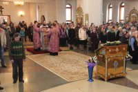 2-Служение епископа Амфилохия в Неделю 5-ю Великого поста