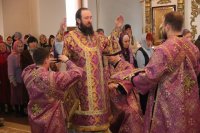 3-Служение епископа Амфилохия в Неделю 5-ю Великого поста