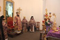 7-Служение епископа Амфилохия в Неделю 5-ю Великого поста