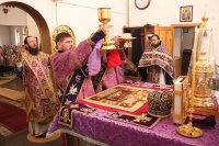 16-Служение епископа Амфилохия в Неделю 5-ю Великого поста