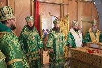 8-Управляющий Усть-Каменогорской и Семипалатинской епархией епископ Амфилохий принял участие в соборном служении Божественной Литургии в день памяти святого праведного старца Феодора в Томске