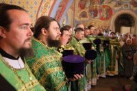 13-Управляющий Усть-Каменогорской и Семипалатинской епархией епископ Амфилохий принял участие в соборном служении Божественной Литургии в день памяти святого праведного старца Феодора в Томске