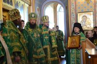 14-Управляющий Усть-Каменогорской и Семипалатинской епархией епископ Амфилохий принял участие в соборном служении Божественной Литургии в день памяти святого праведного старца Феодора в Томске