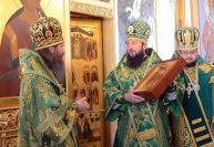 15-Управляющий Усть-Каменогорской и Семипалатинской епархией епископ Амфилохий принял участие в соборном служении Божественной Литургии в день памяти святого праведного старца Феодора в Томске