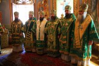 18-Управляющий Усть-Каменогорской и Семипалатинской епархией епископ Амфилохий принял участие в соборном служении Божественной Литургии в день памяти святого праведного старца Феодора в Томске