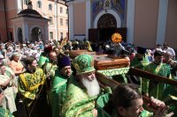 21-Управляющий Усть-Каменогорской и Семипалатинской епархией епископ Амфилохий принял участие в соборном служении Божественной Литургии в день памяти святого праведного старца Феодора в Томске