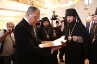 11-Министр иностранных дел Российской Федерации посетил Андреевский кафедральный собор города Усть-Каменогорска