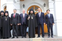 13-Министр иностранных дел Российской Федерации посетил Андреевский кафедральный собор города Усть-Каменогорска