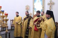 8-В Неделю 17-ю по Пятидесятнице  епископ Амфилохий совершил Литургию  в кафедральном соборе Усть-Каменогорска