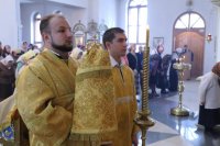 14-В Неделю 17-ю по Пятидесятнице  епископ Амфилохий совершил Литургию  в кафедральном соборе Усть-Каменогорска