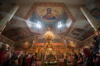 16-Духовные торжества в Чимкенте по случаю принесения Пояса Божией Матери