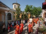 23-Духовные торжества в Чимкенте по случаю принесения Пояса Божией Матери