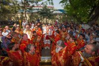 29-Духовные торжества в Чимкенте по случаю принесения Пояса Божией Матери