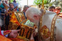 31-Духовные торжества в Чимкенте по случаю принесения Пояса Божией Матери