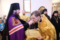 3-В Неделю 26-ю по Пятидесятнице Управляющий Усть-Каменогорской епархии совершил Литургию в главном храме Восточно-Казахстанской области
