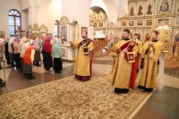 4-В Неделю 26-ю по Пятидесятнице Управляющий Усть-Каменогорской епархии совершил Литургию в главном храме Восточно-Казахстанской области