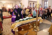 5-В Неделю 26-ю по Пятидесятнице Управляющий Усть-Каменогорской епархии совершил Литургию в главном храме Восточно-Казахстанской области
