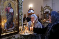 13-В Неделю 26-ю по Пятидесятнице Управляющий Усть-Каменогорской епархии совершил Литургию в главном храме Восточно-Казахстанской области