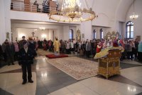 14-В Неделю 26-ю по Пятидесятнице Управляющий Усть-Каменогорской епархии совершил Литургию в главном храме Восточно-Казахстанской области