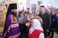 30-В Неделю 26-ю по Пятидесятнице Управляющий Усть-Каменогорской епархии совершил Литургию в главном храме Восточно-Казахстанской области