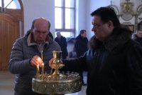 31-В Неделю 26-ю по Пятидесятнице Управляющий Усть-Каменогорской епархии совершил Литургию в главном храме Восточно-Казахстанской области