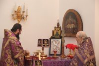 11-Епископ Амфилохий совершил Божественную Литургию в Свято-Андреевском кафедральном соборе