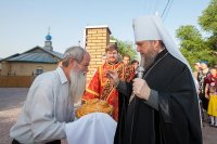 5-Глава Казахстанского Митрополичьего округа совершил великое освящение храма во имя Архистратига Божия Михаила в городе Чимкенте