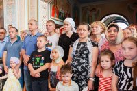 22-Глава Казахстанского Митрополичьего округа совершил великое освящение храма во имя Архистратига Божия Михаила в городе Чимкенте