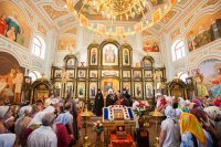 30-Глава Казахстанского Митрополичьего округа совершил великое освящение храма во имя Архистратига Божия Михаила в городе Чимкенте